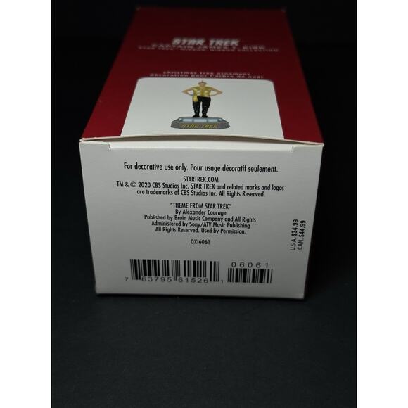 Hallmark Keepsake Star Trek Captain James T. Kirk Mirror Mirror Collection - Picture 6 of 6